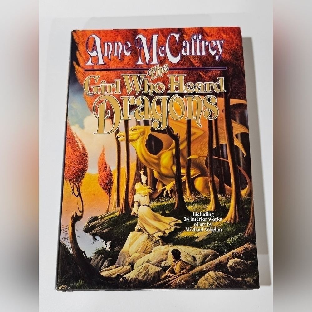 The Girl Who Heard Dragons Hardcover By Anne McCaffrey Novel BOOK
